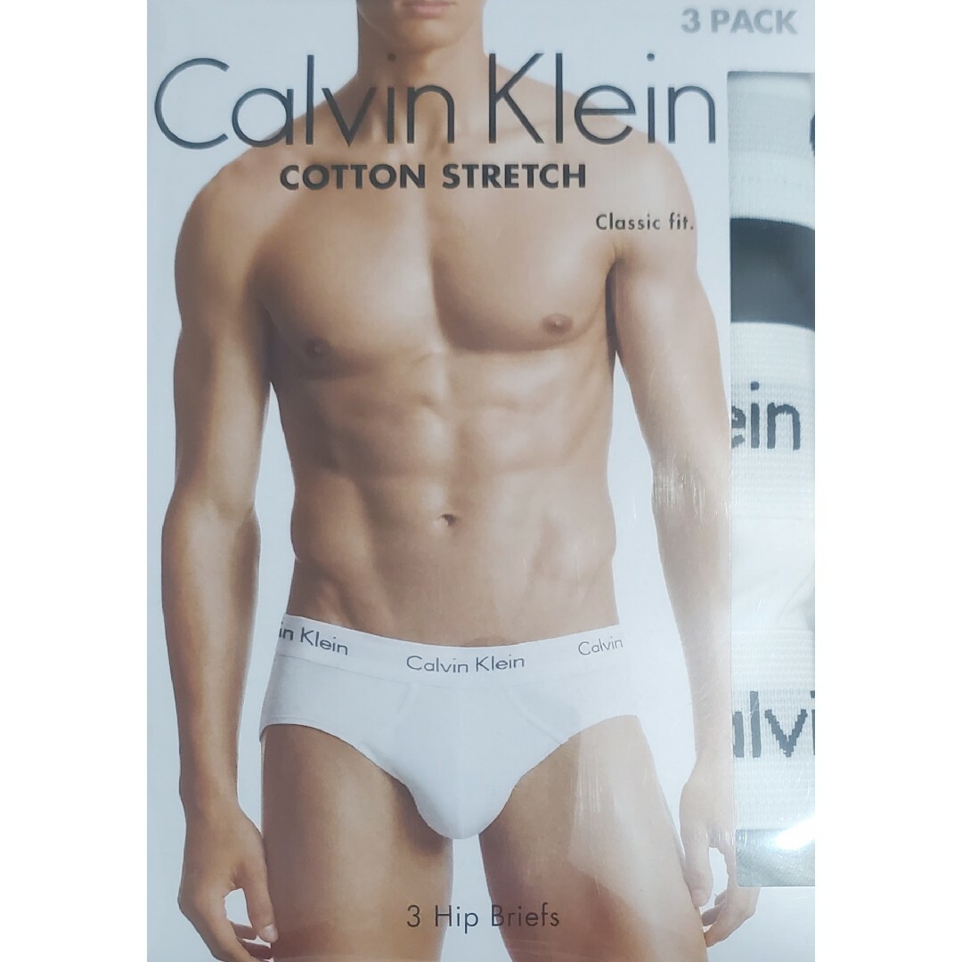 Calvin Klein(カルバンクライン)のカルバンクライン　新品　メンズ　ヒップブリーフ(ロコ/グレーM) メンズのアンダーウェア(ボクサーパンツ)の商品写真