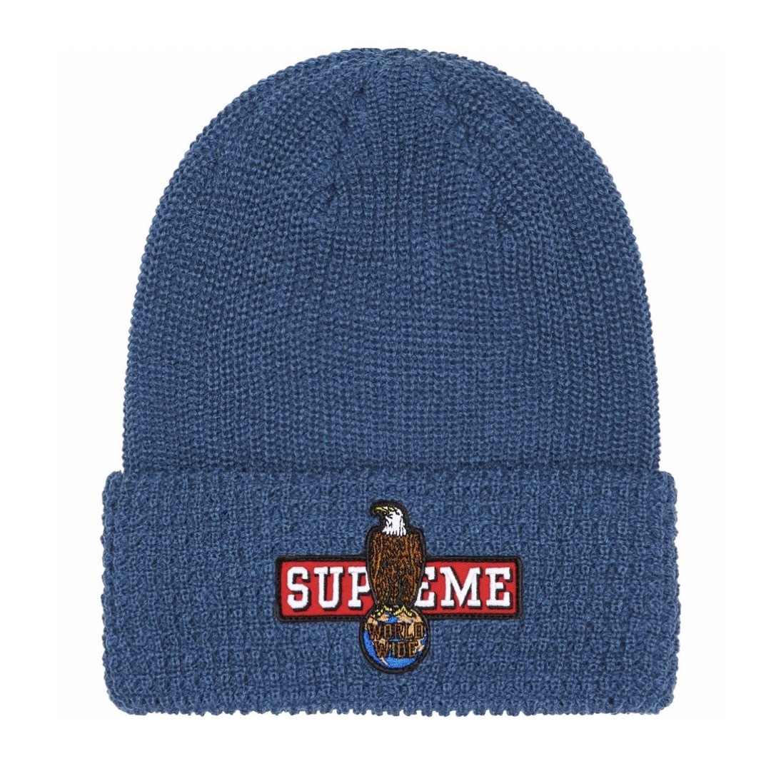 supreme Eagle Beanie slate