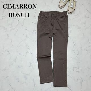 CIMARRON - CIMARRON BOSCH スキニーパンツ　デニム ブラウン　グレー