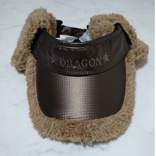 ダンスウィズドラゴン(Dance With Dragon)の☆新品未使用☆DanceWithDragon☆バイザー☆耳あて付き(その他)