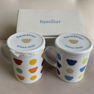 ファミリア(familiar)のファミリア　マグカップ　2個(グラス/カップ)