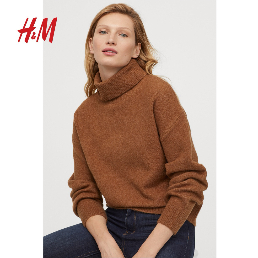 H&M(エイチアンドエム)のH&M タートルネックセーター レディースのトップス(ニット/セーター)の商品写真