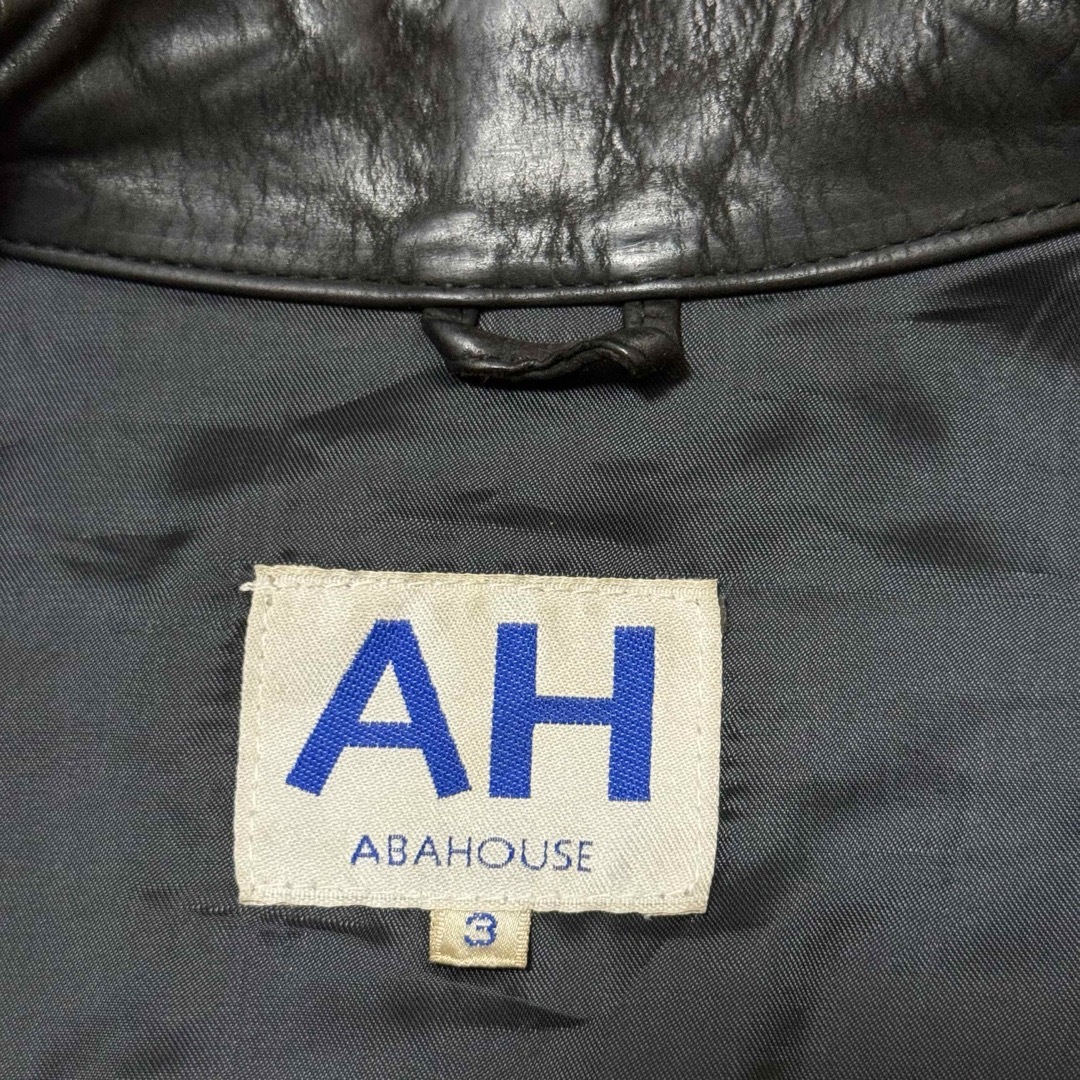 ABAHOUSE(アバハウス)の#ABAHOUSE #レザーシャツ #革シャツ #ヌバックレザー メンズのジャケット/アウター(レザージャケット)の商品写真