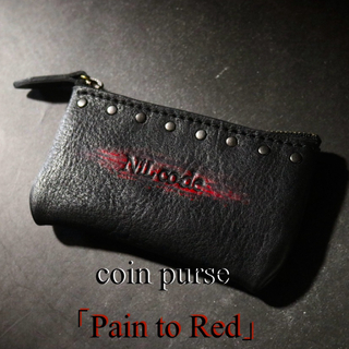コインケース (Pain to Red) NiLco≒de(財布)
