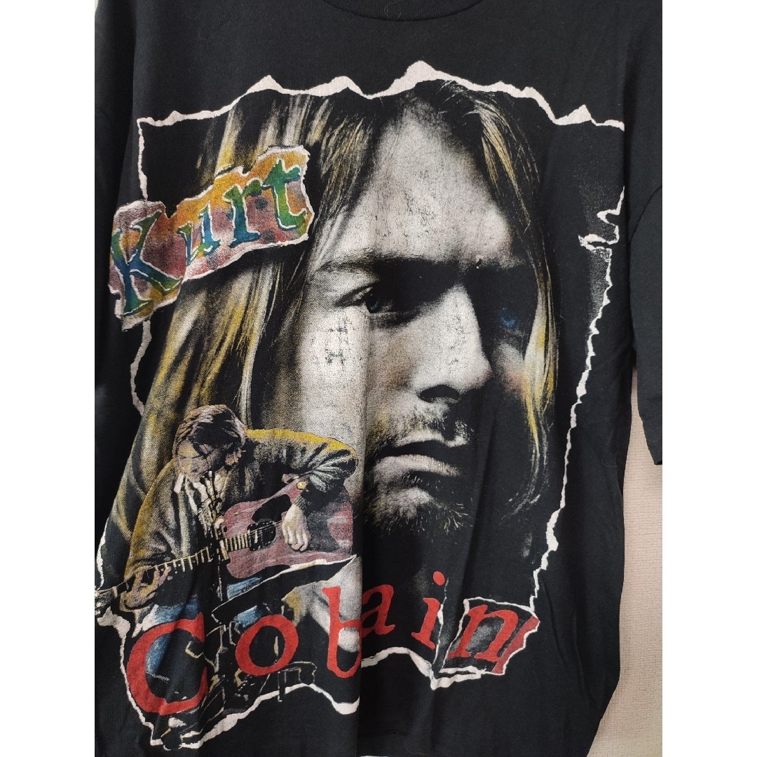 古着 90s Kurt Cobain NIRVANA メンズのトップス(Tシャツ/カットソー(半袖/袖なし))の商品写真