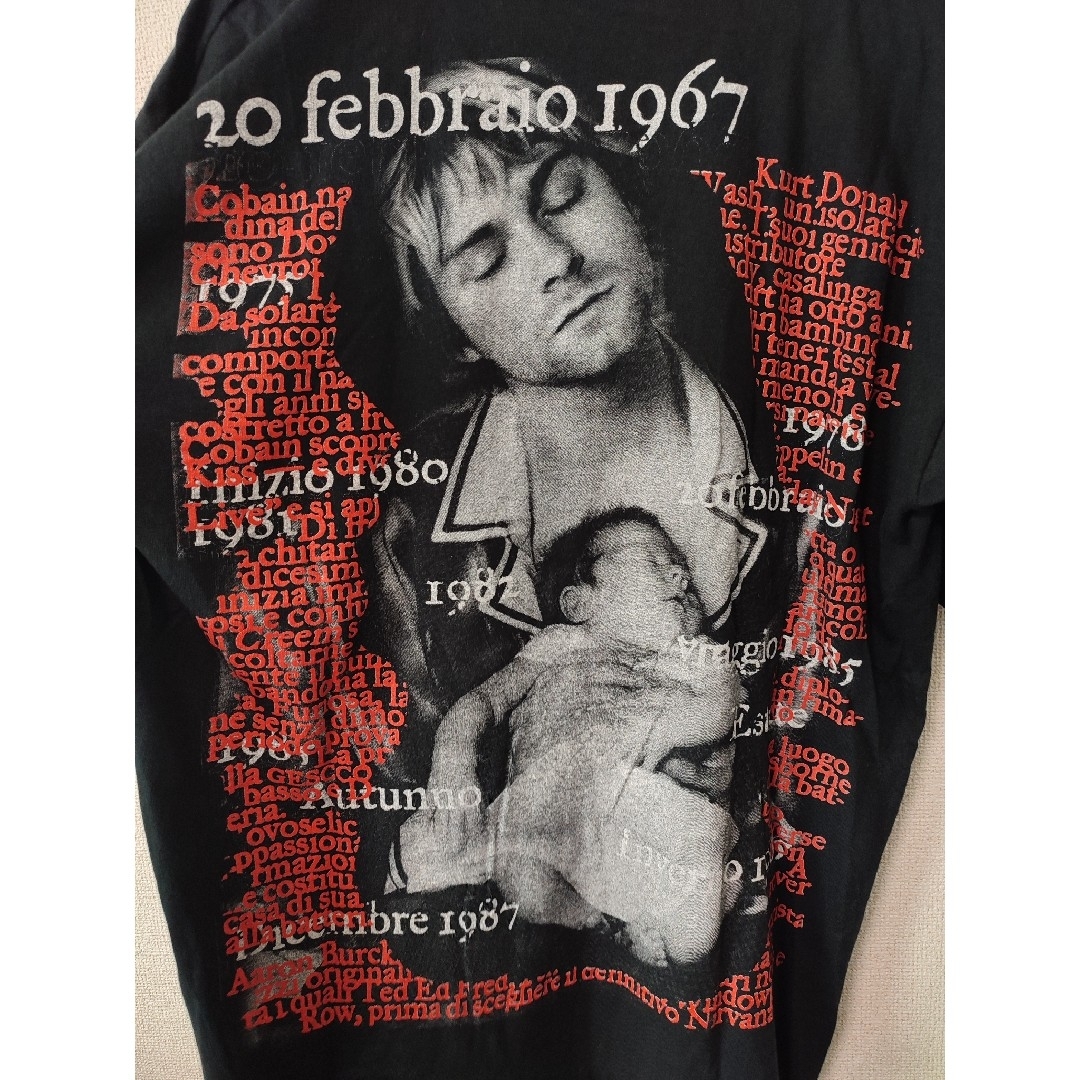 古着 90s Kurt Cobain NIRVANA メンズのトップス(Tシャツ/カットソー(半袖/袖なし))の商品写真