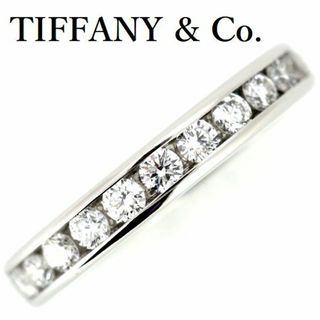 ティファニー(Tiffany & Co.)のティファニー フルサークル ダイヤモンド リング Pt950 3.1mm 6.5号(リング(指輪))