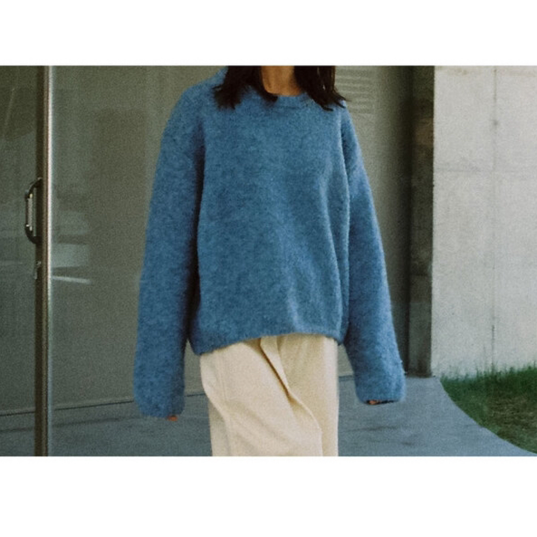 OHOTORO - OHOTORO Fluffy Mix Knitの通販 by Kay|オオトロなら OHOTORO - OHOTORO Fluffy Mix Knitの通販 by Kay|オオトロなら