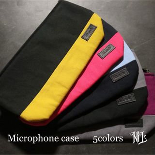 帆布マイクケース(5colors) NiLco≒de(マイク)