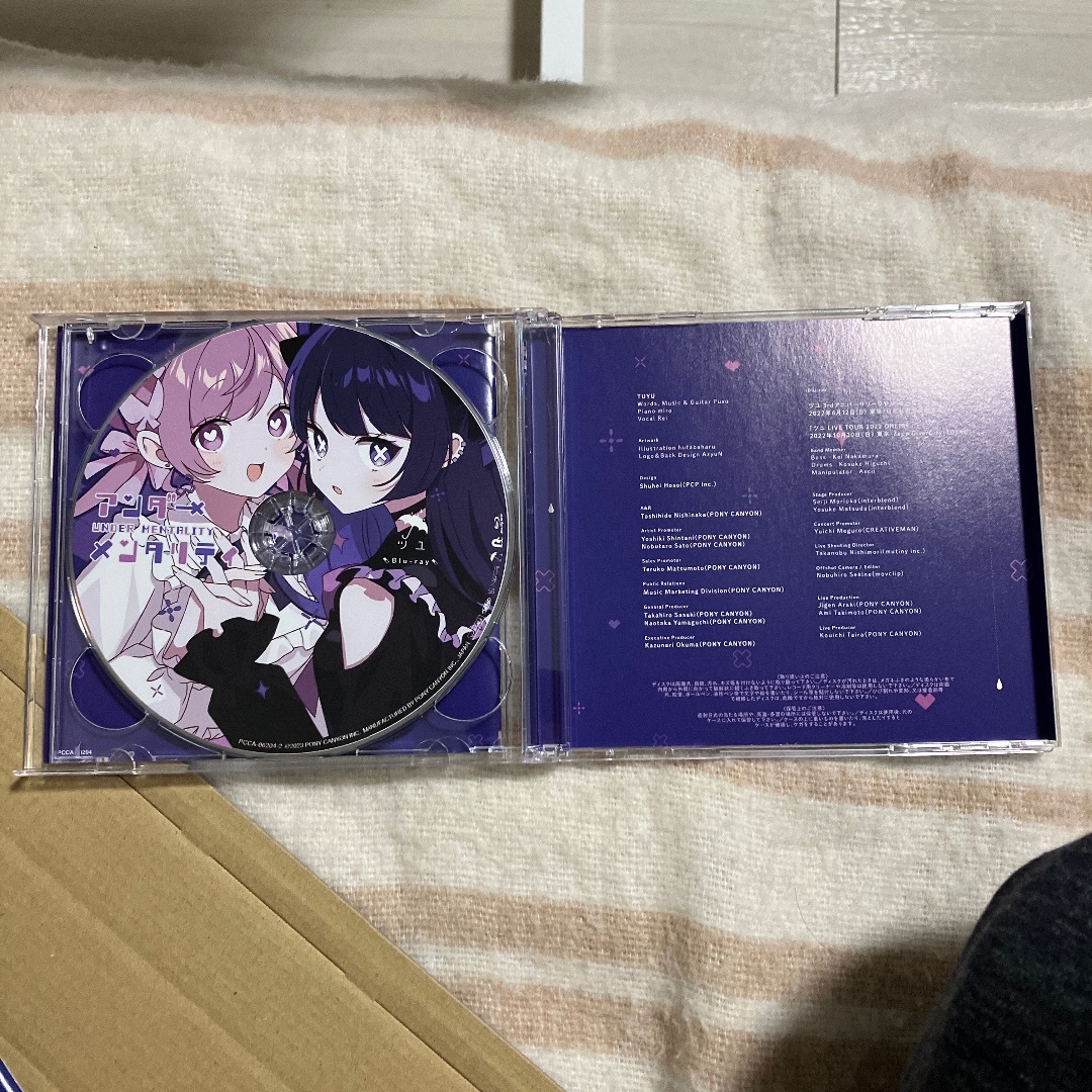 アンダーメンタリティ 初回限定盤 Blu-ray Disc付 /CD/PCCA-の