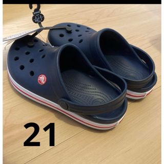 クロックス(crocs)のラスト　クロックス　クロックバンド　21 ネイビー(サンダル)