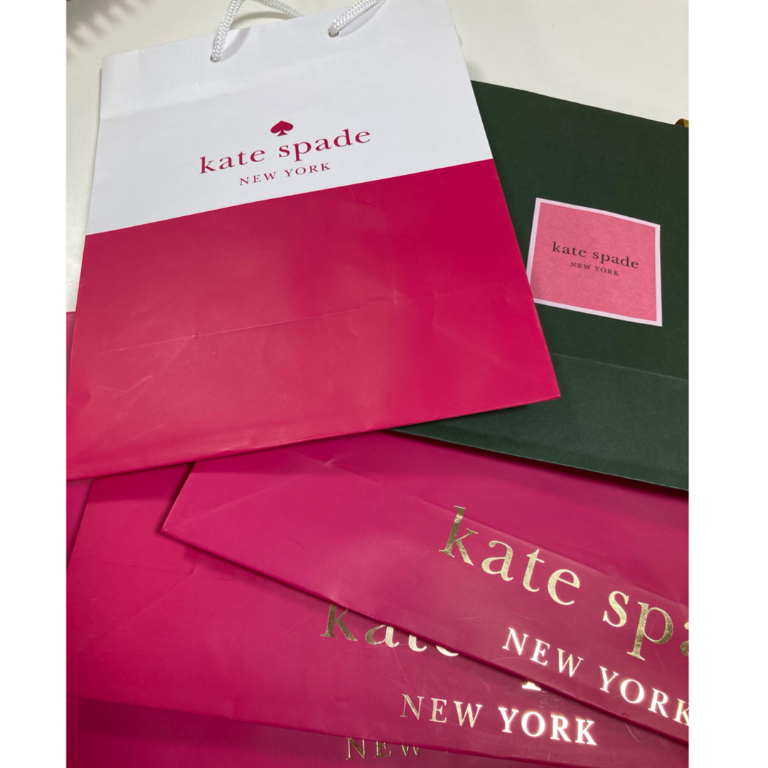 kate spade new york(ケイトスペードニューヨーク)のケイトスペード　ショッパー 5枚セット レディースのバッグ(ショップ袋)の商品写真