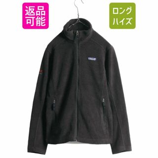 パタゴニア(patagonia)の17年製 パタゴニア クラシック シンチラ フリース ジャケット レディース S / 古着 Patagonia ジャンパー フルジップ アウトドア 企業物 黒(ブルゾン)