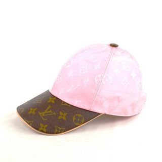 ルイヴィトン(LOUIS VUITTON)の新品同様‼️ ルイ・ヴィトン　　キャップ　LVゲットレディー　Mサイズ　ピンク(キャップ)