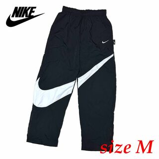 ナイキ(NIKE)の新品　Mサイズ　ナイキ NSW スウッシュ ウーブン パンツ　ブラック　メンズ(その他)