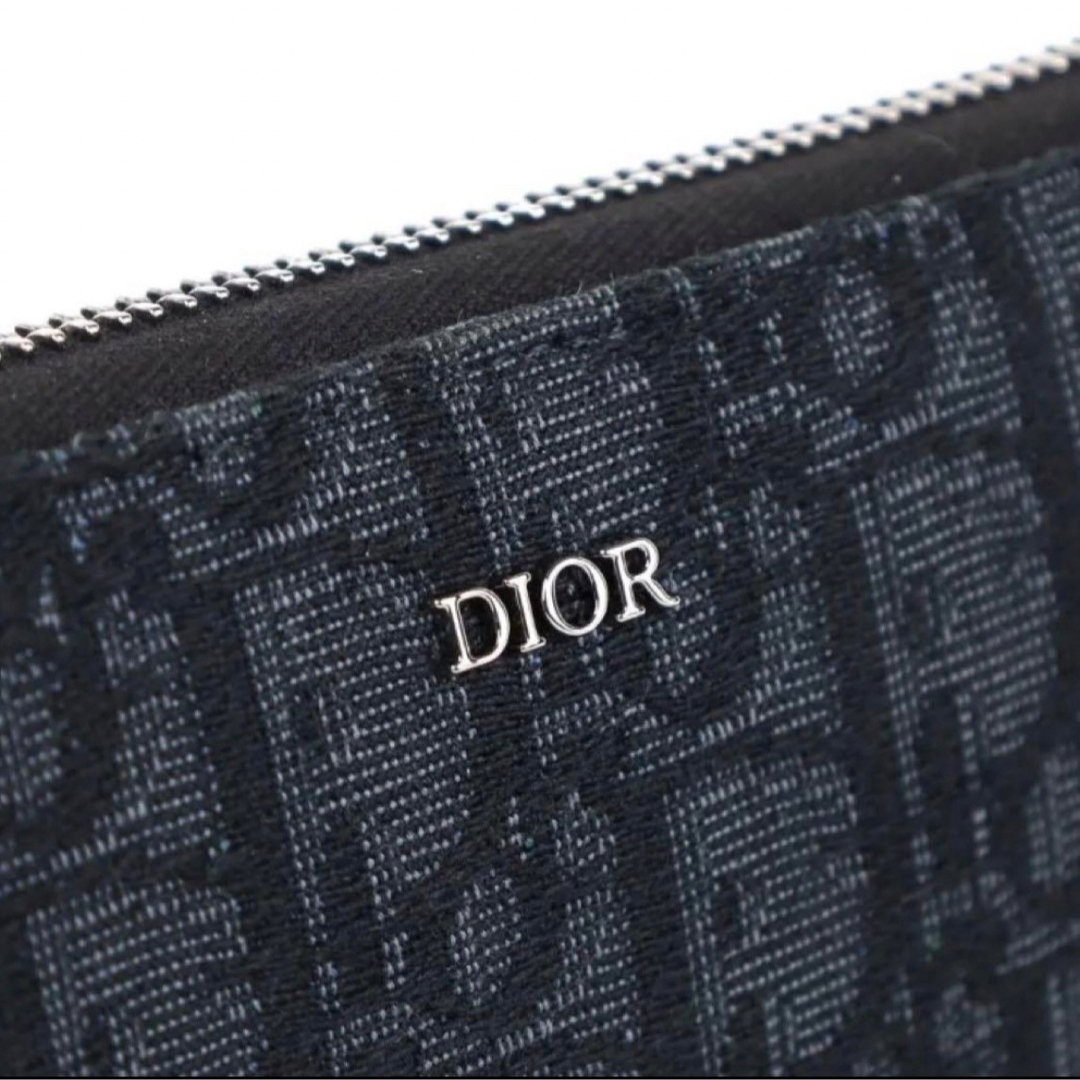Dior ラウンドファスナー　オブリーク 長財布 正規品