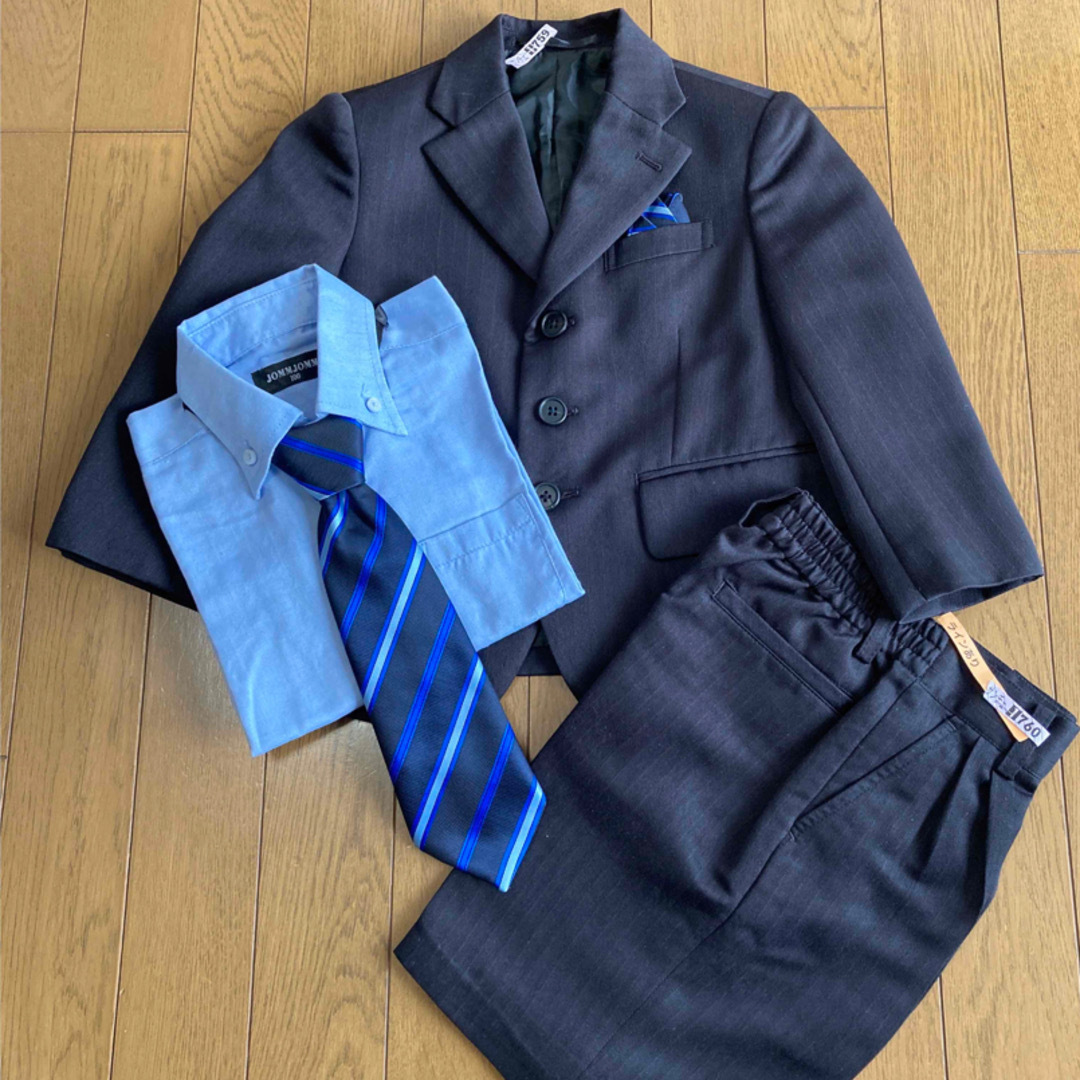 Kansai Yamamoto(カンサイヤマモト)のキッズ　フォーマルスーツ　100  山本寛斎 キッズ/ベビー/マタニティのキッズ服男の子用(90cm~)(ドレス/フォーマル)の商品写真