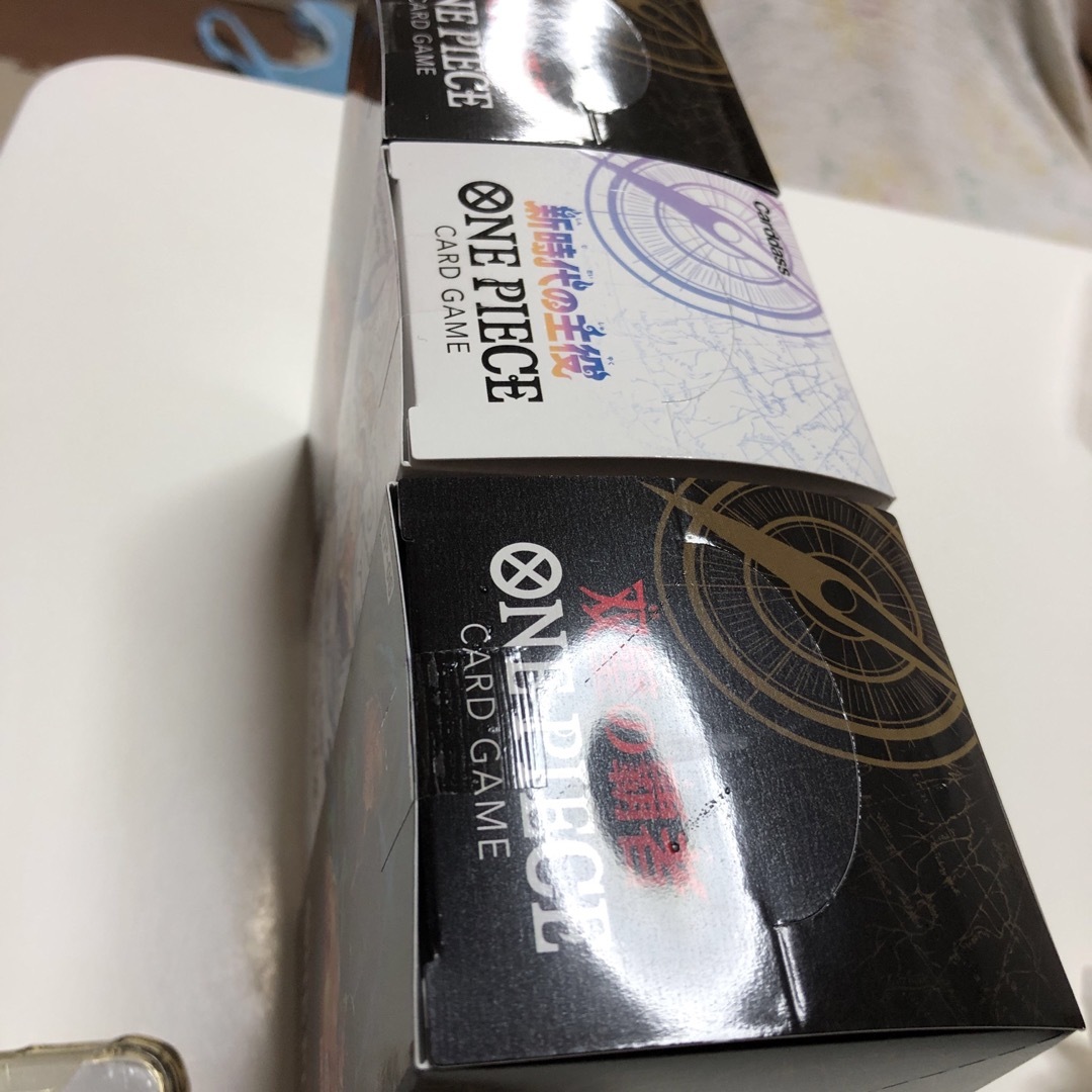 ワンピースカード　双璧の覇者　新時代の主役　テープ付き　3BOX