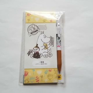 ムーミン(MOOMIN)の新品未開封品 郵便局 限定 ムーミン リトルミイ 一筆箋 ボールペン SAKUR(ノート/メモ帳/ふせん)