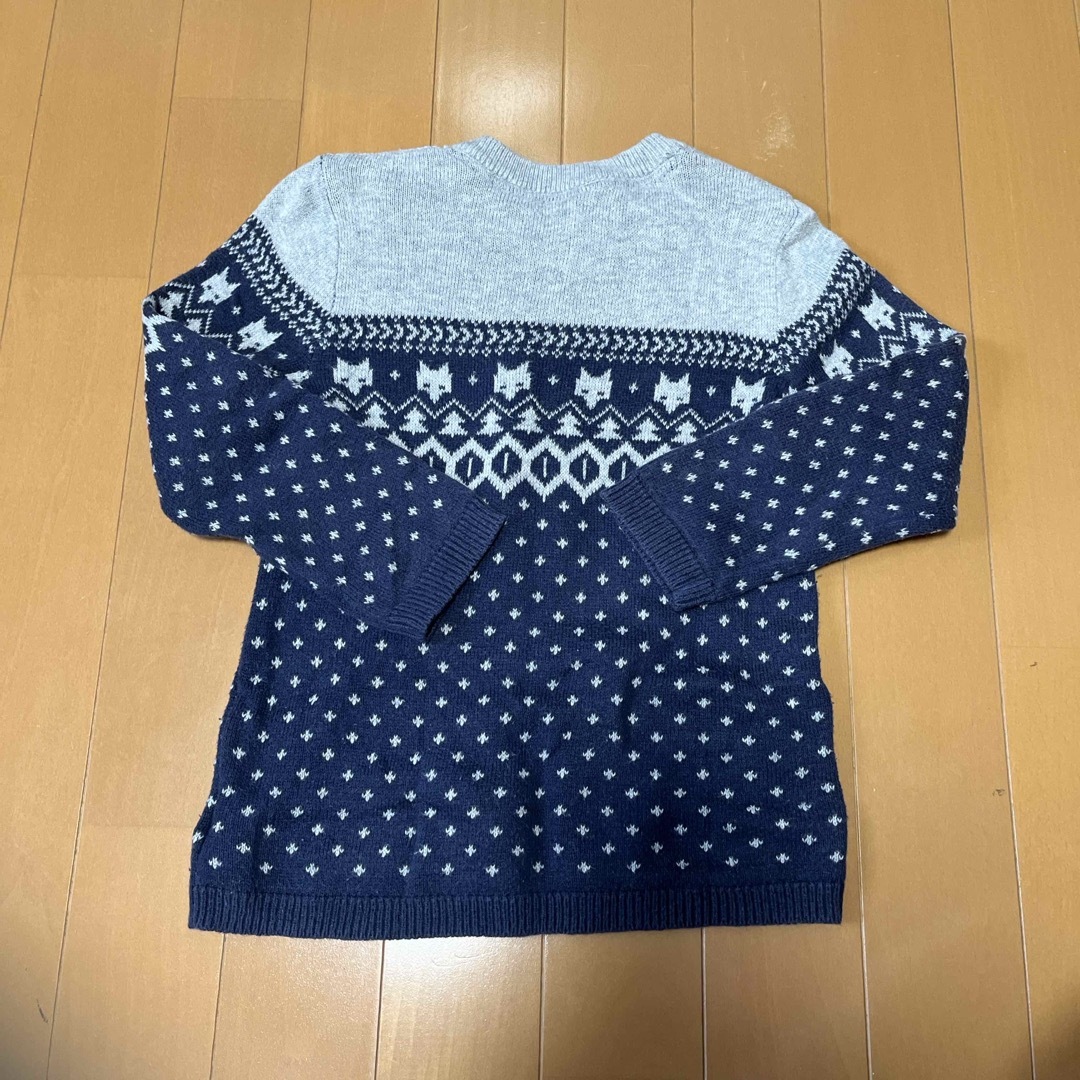 H&M(エイチアンドエム)のH&M ニット　90-100 キッズ/ベビー/マタニティのキッズ服男の子用(90cm~)(ニット)の商品写真