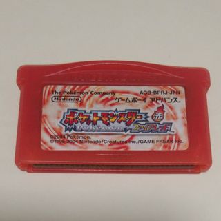 ポケモン　ファイアレッド　GBA(携帯用ゲームソフト)