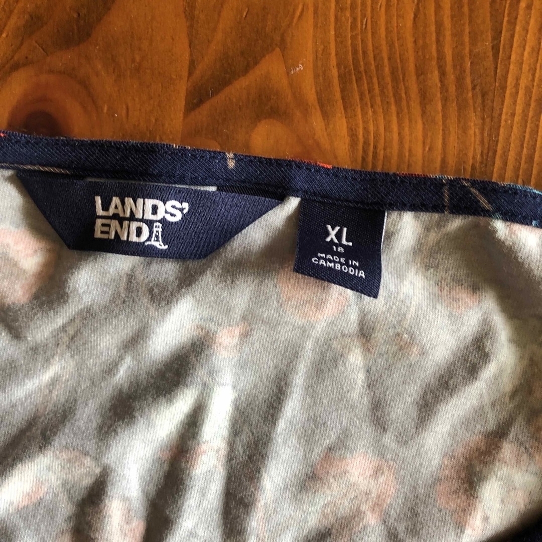 LANDS’END(ランズエンド)の専用です　　　　未使用　Land‘s End ワンピース　サイズ　XLーXXL レディースのワンピース(ロングワンピース/マキシワンピース)の商品写真