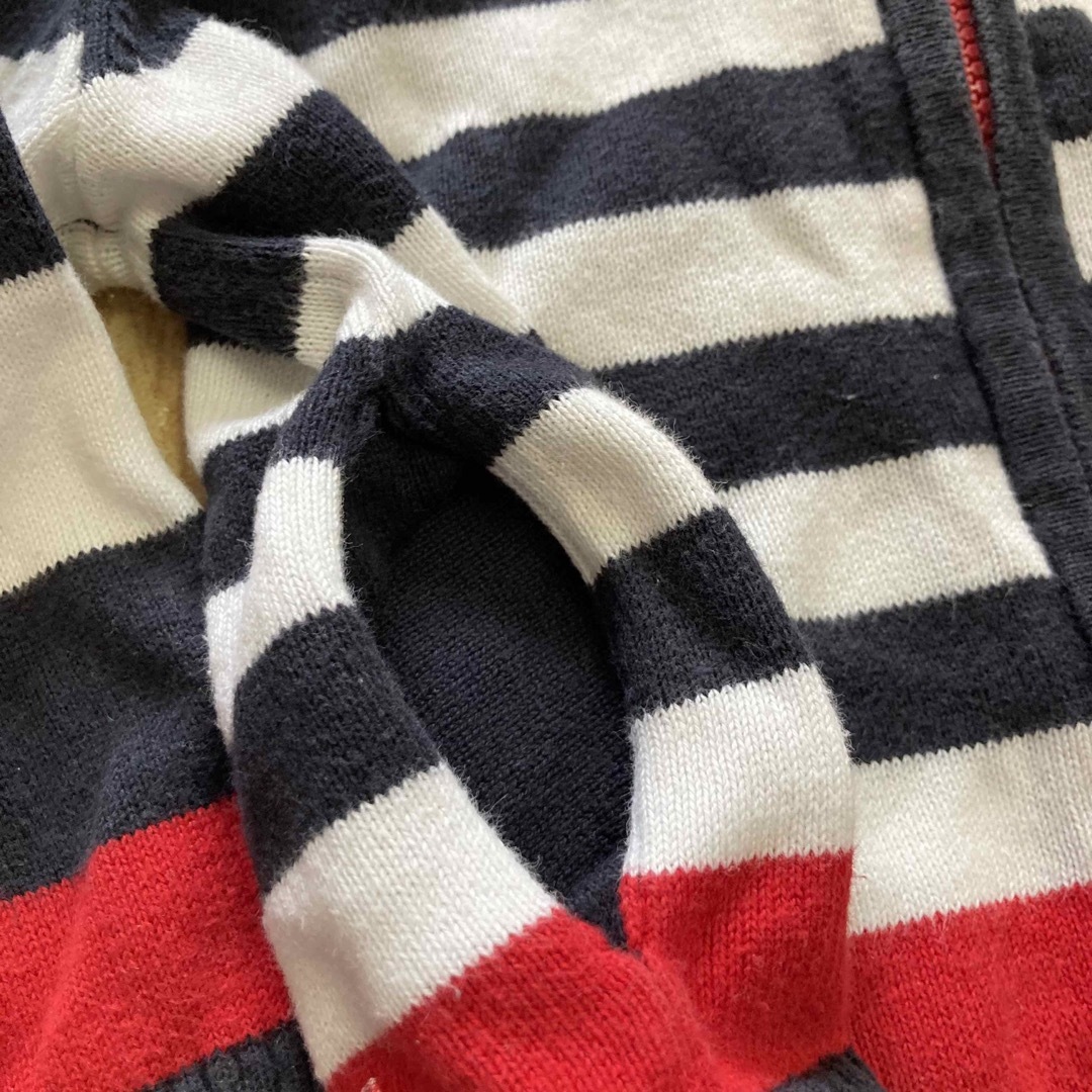 TOMMY HILFIGER(トミーヒルフィガー)のトミーヒルフィガー 80 ニットカーディガン キッズ/ベビー/マタニティのベビー服(~85cm)(カーディガン/ボレロ)の商品写真