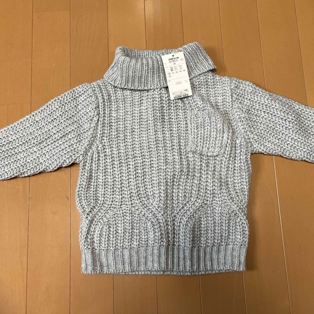 COMME CA ISM(コムサイズム)のコムサ　ニット　100 キッズ/ベビー/マタニティのキッズ服男の子用(90cm~)(ニット)の商品写真