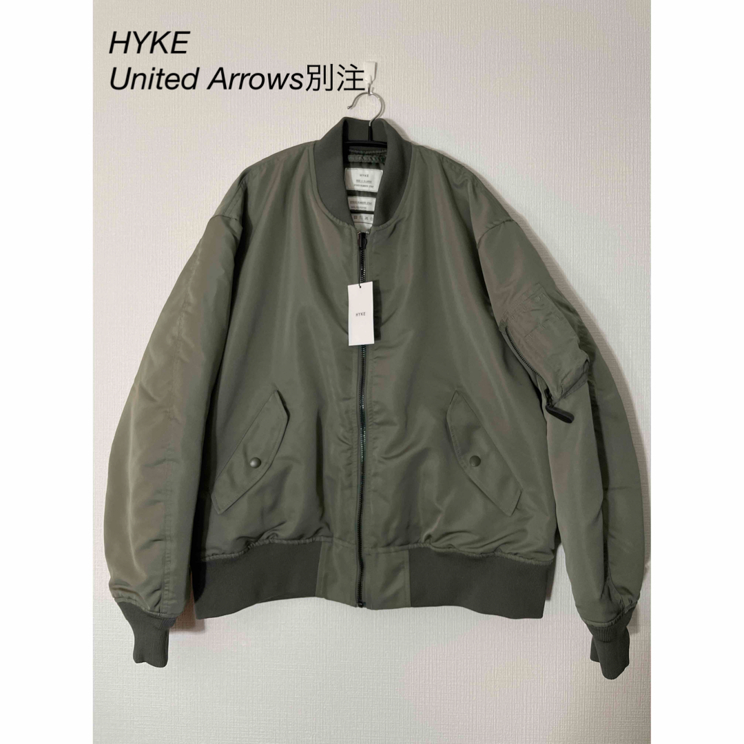 HYKE MA-1 United Arrows別注 ブルゾン ジャケットサイズ4XL肩幅