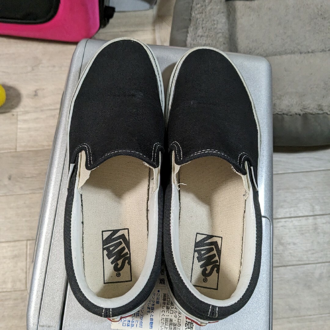 VANS(ヴァンズ)の👟VANSスリッポン黒26㌢👟 メンズの靴/シューズ(スニーカー)の商品写真