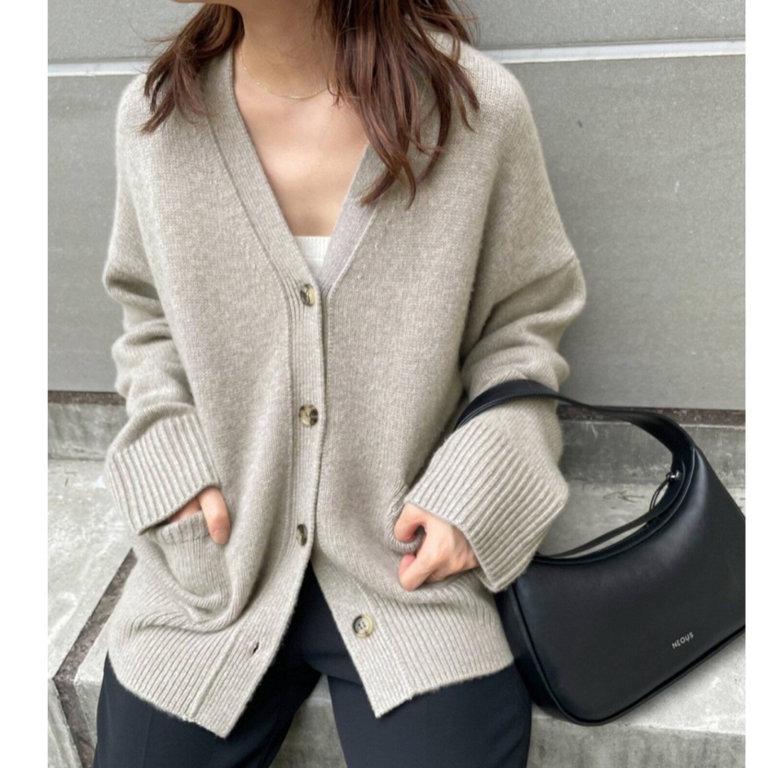 【新品・未使用】Cashmere Chunky カーディガン