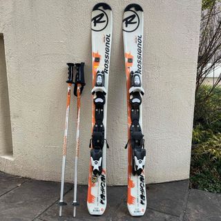 ロシニョール(ROSSIGNOL)のスキー板　ストック　スキー　一式　スキーストック　ジュニア　ロシニョール　子ども(板)