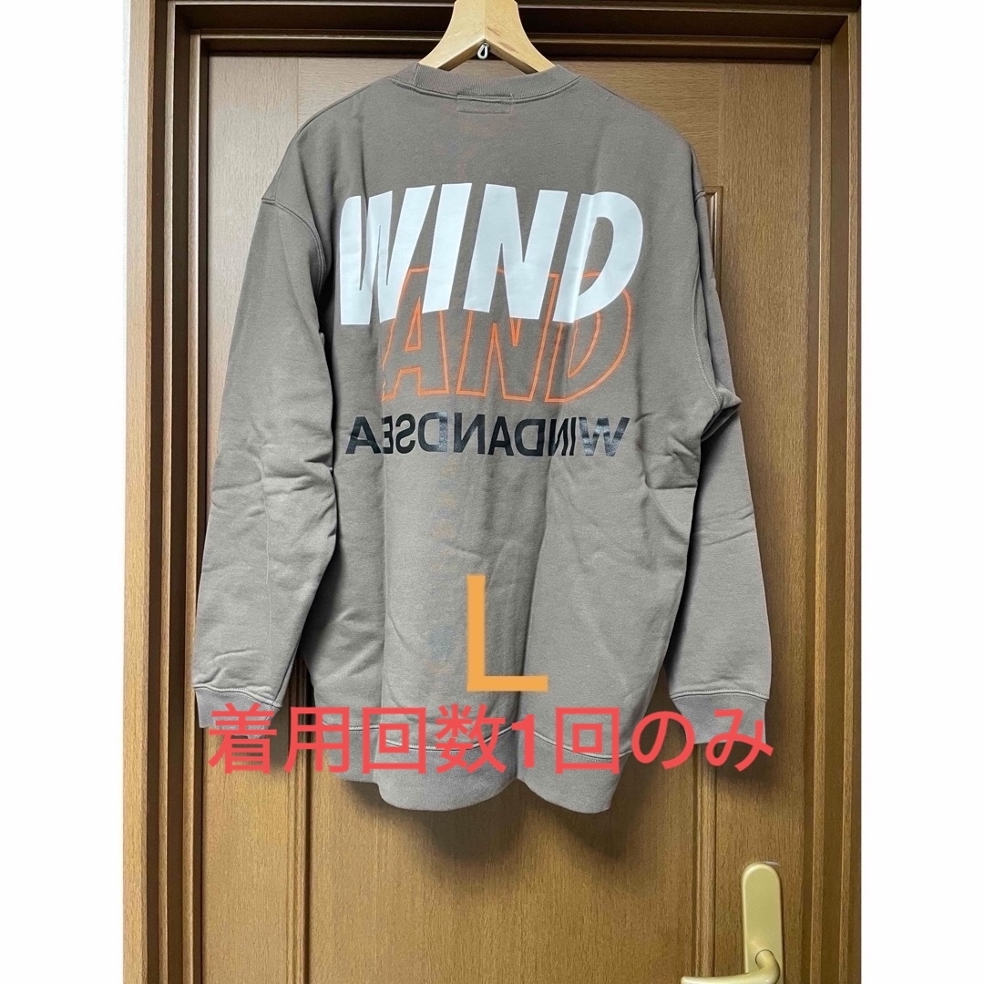 WIND AND SEA(ウィンダンシー)のWIND AND SEA SWEAT SHIRT Ｌ メンズのトップス(スウェット)の商品写真