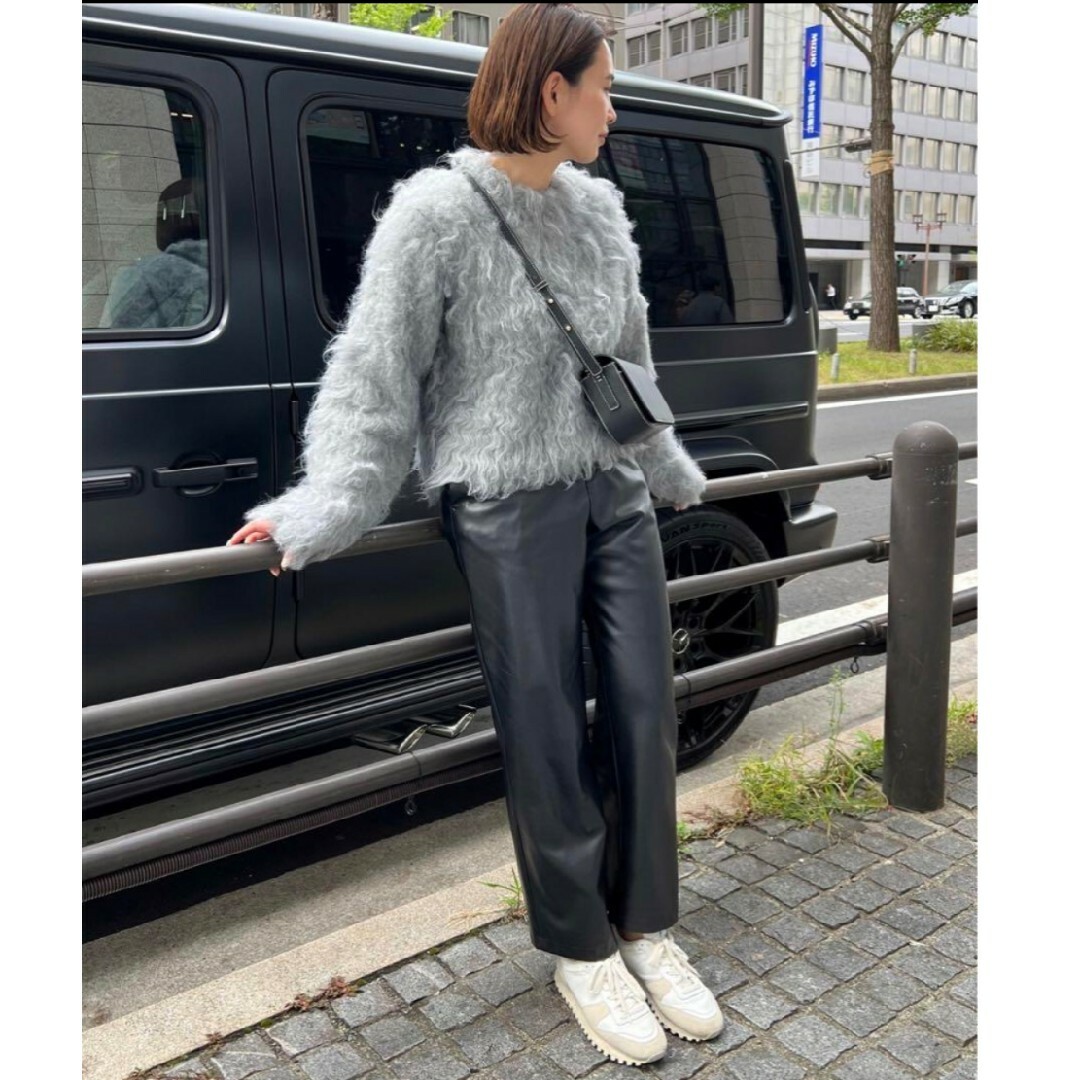 【新品未使用】OHGA POODLE KNIT グレー 完売品