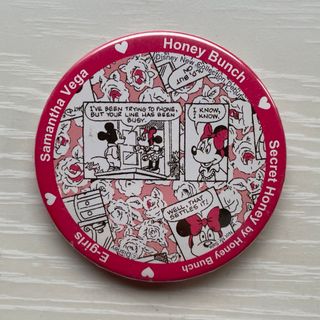 Honey Bunch Disney E-girlsコラボ 缶バッチ