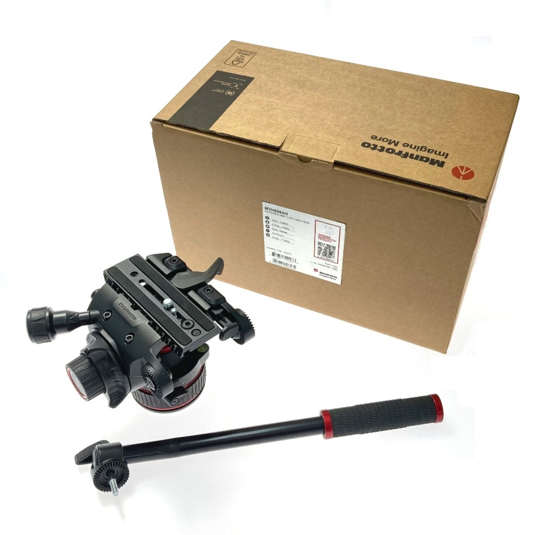 Manfrotto(マンフロット)の☆☆Manfrotto マンフロット ナイトロテック MVH608AH フルードビデオ雲台 スマホ/家電/カメラのカメラ(その他)の商品写真