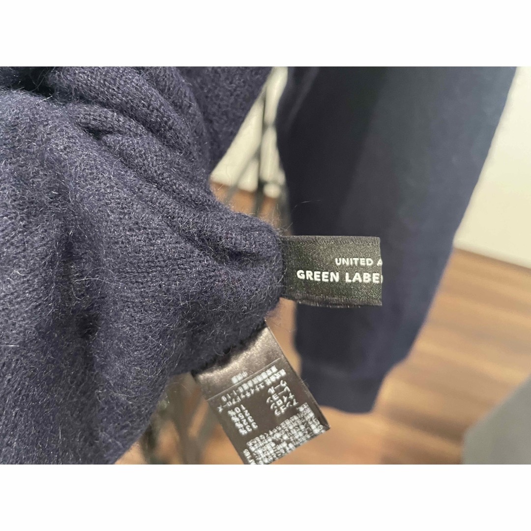 UNITED ARROWS green label relaxing(ユナイテッドアローズグリーンレーベルリラクシング)のgreen label relaxing アンゴラ ニット ネイビー レディースのトップス(ニット/セーター)の商品写真