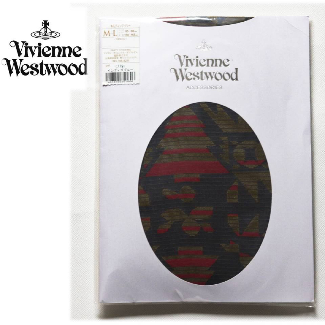 Vivienne Westwood(ヴィヴィアンウエストウッド)の《ヴィヴィアンウエストウッド》新品 キルティングツリータイツ ストッキング ML レディースのレッグウェア(タイツ/ストッキング)の商品写真