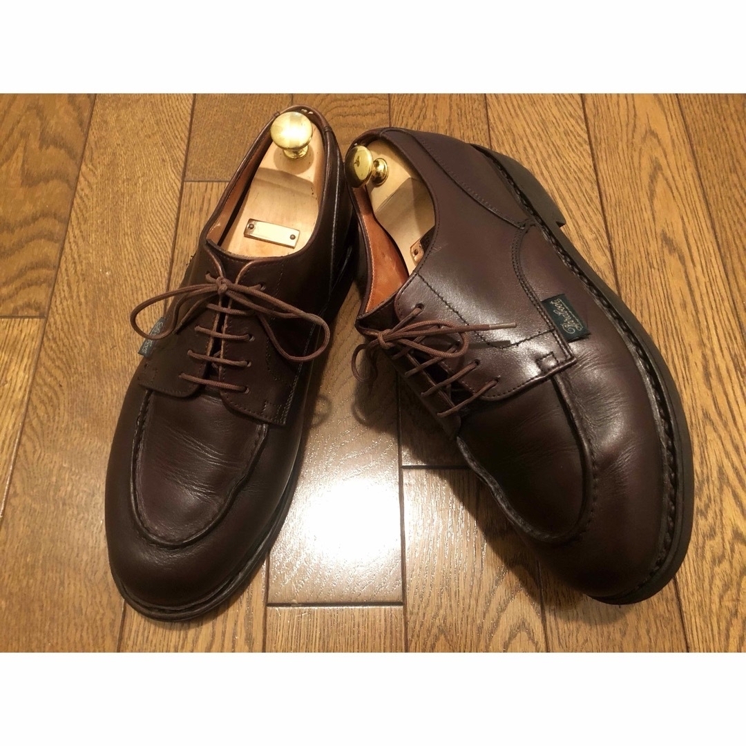 ★98年製デカタグ☆PARABOOT シャンボード サイズ6H CHAMBORDCafe素材