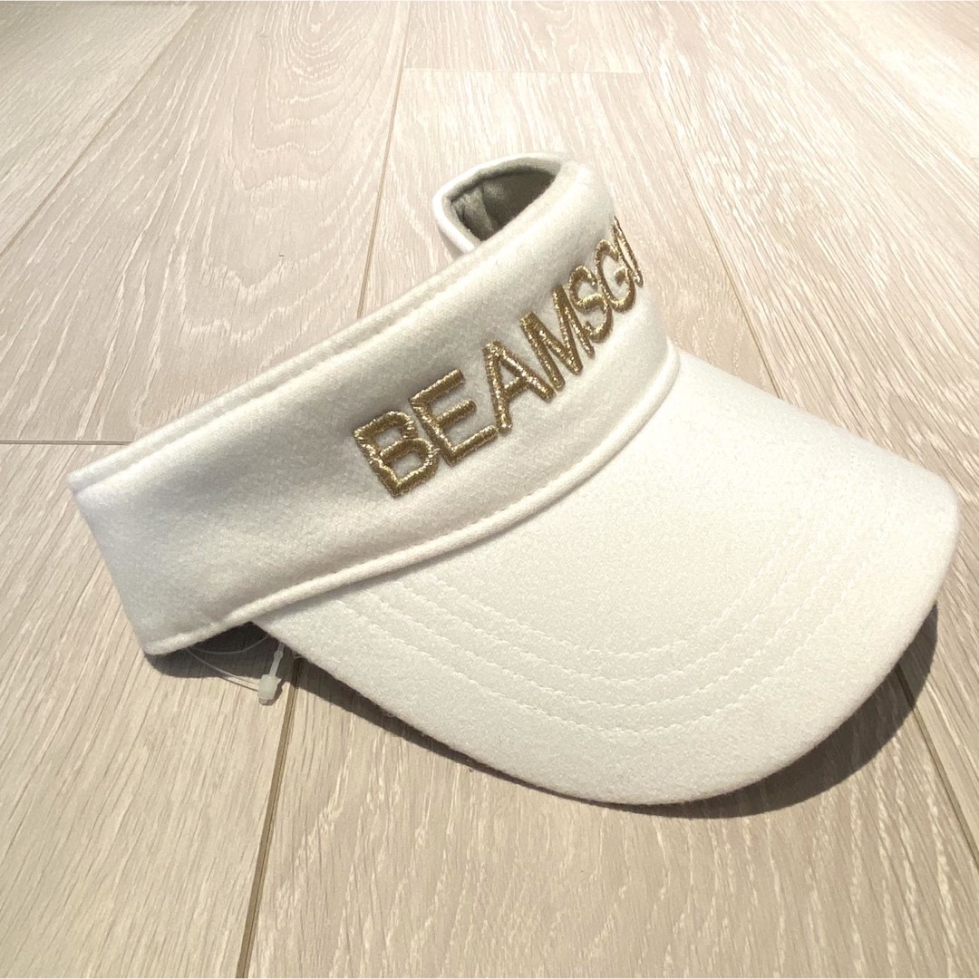 BEAMSGOLF(ビームスゴルフ)のBEAMS GOLF 女性用 サンバイザー スポーツ/アウトドアのゴルフ(その他)の商品写真