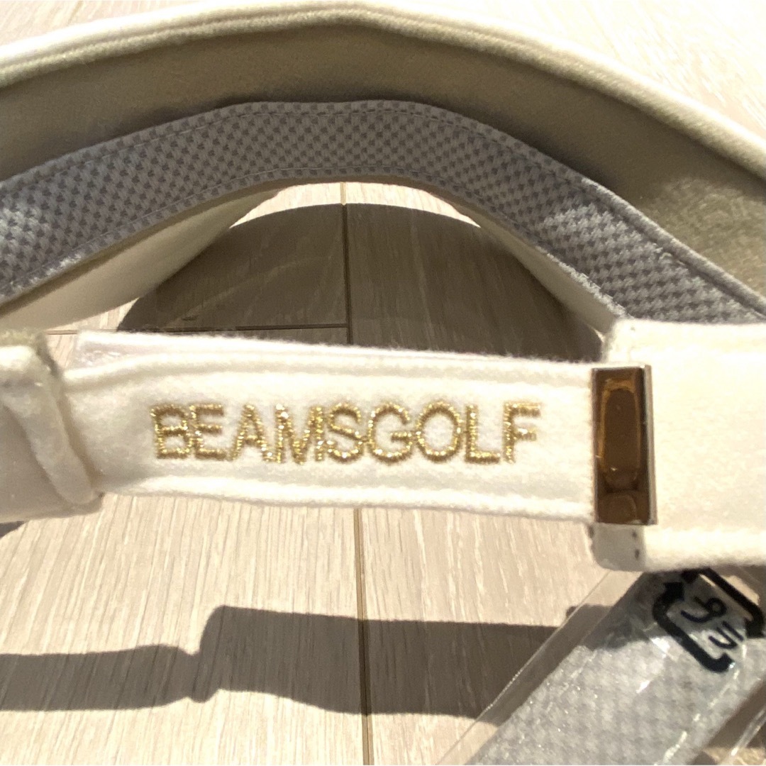 BEAMSGOLF(ビームスゴルフ)のBEAMS GOLF 女性用 サンバイザー スポーツ/アウトドアのゴルフ(その他)の商品写真