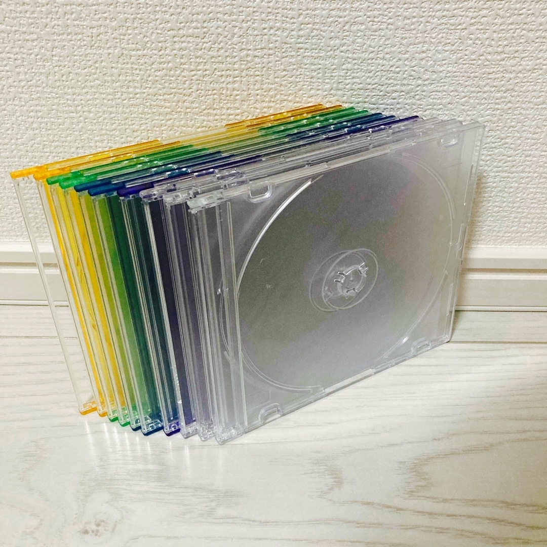 CD DVD 空ケース 10枚セット インテリア/住まい/日用品の収納家具(CD/DVD収納)の商品写真