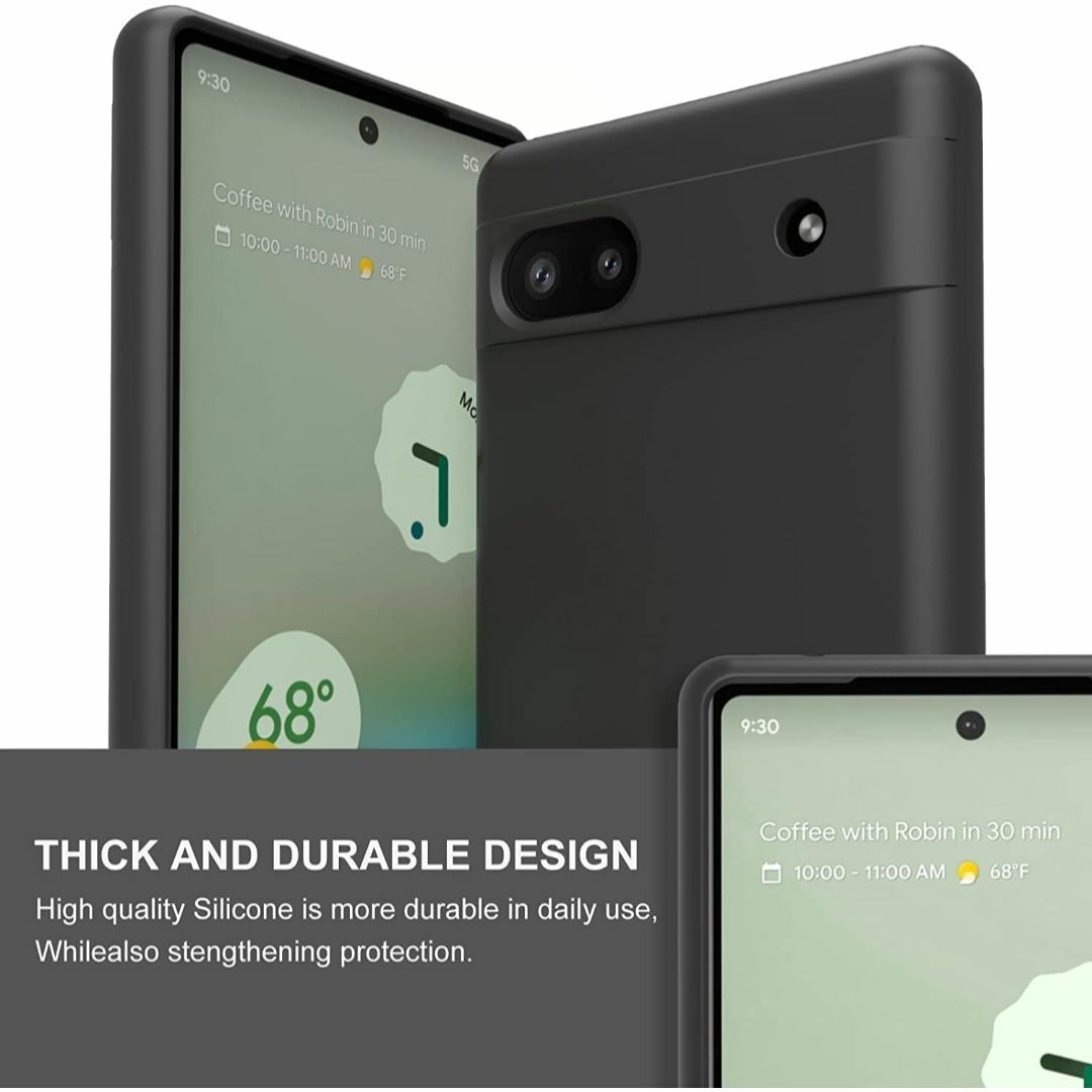 Google Pixel 6a ケース TPU ピクセル6a ソフトケース 指紋 スマホ/家電/カメラのスマホアクセサリー(その他)の商品写真