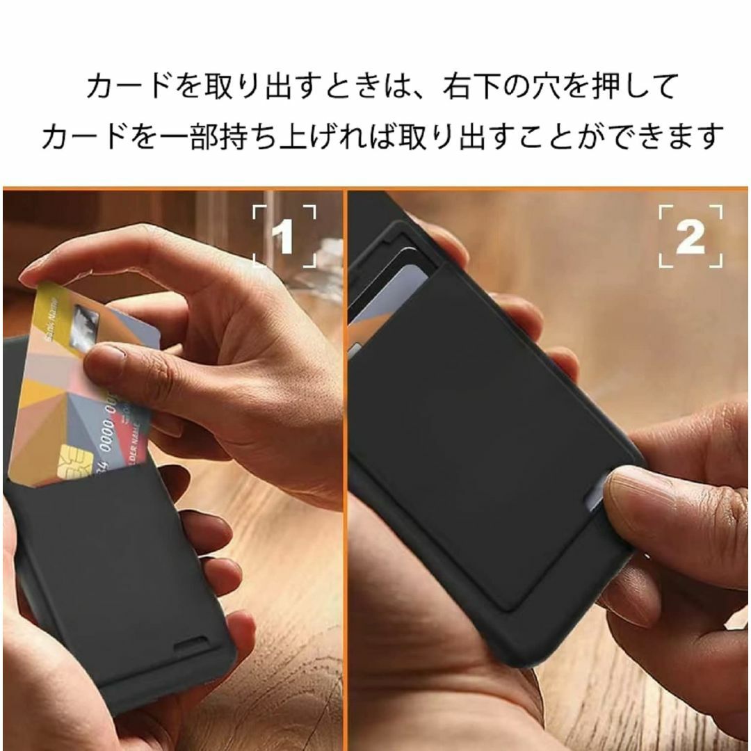 Pixel 6a ケース 保護カバー 背面収納 耐衝撃 カード収納 薄型 軽量  スマホ/家電/カメラのスマホアクセサリー(その他)の商品写真