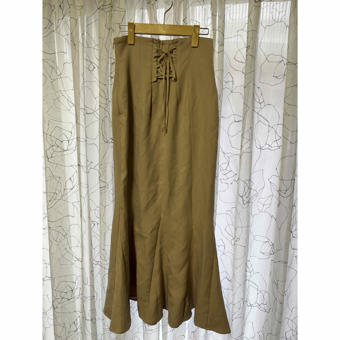 COCO DEAL(ココディール)のCOCO DEAL スカート　ベージュ　サイズ1  レディースのスカート(ロングスカート)の商品写真