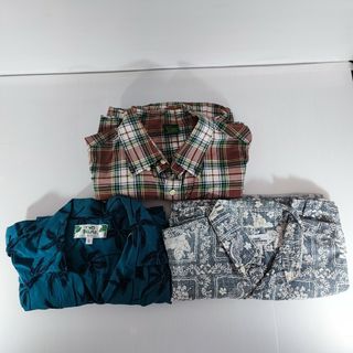 ユニクロ(UNIQLO)のアロハシャツ2枚＋ユニクロチェックシャツセット(シャツ)