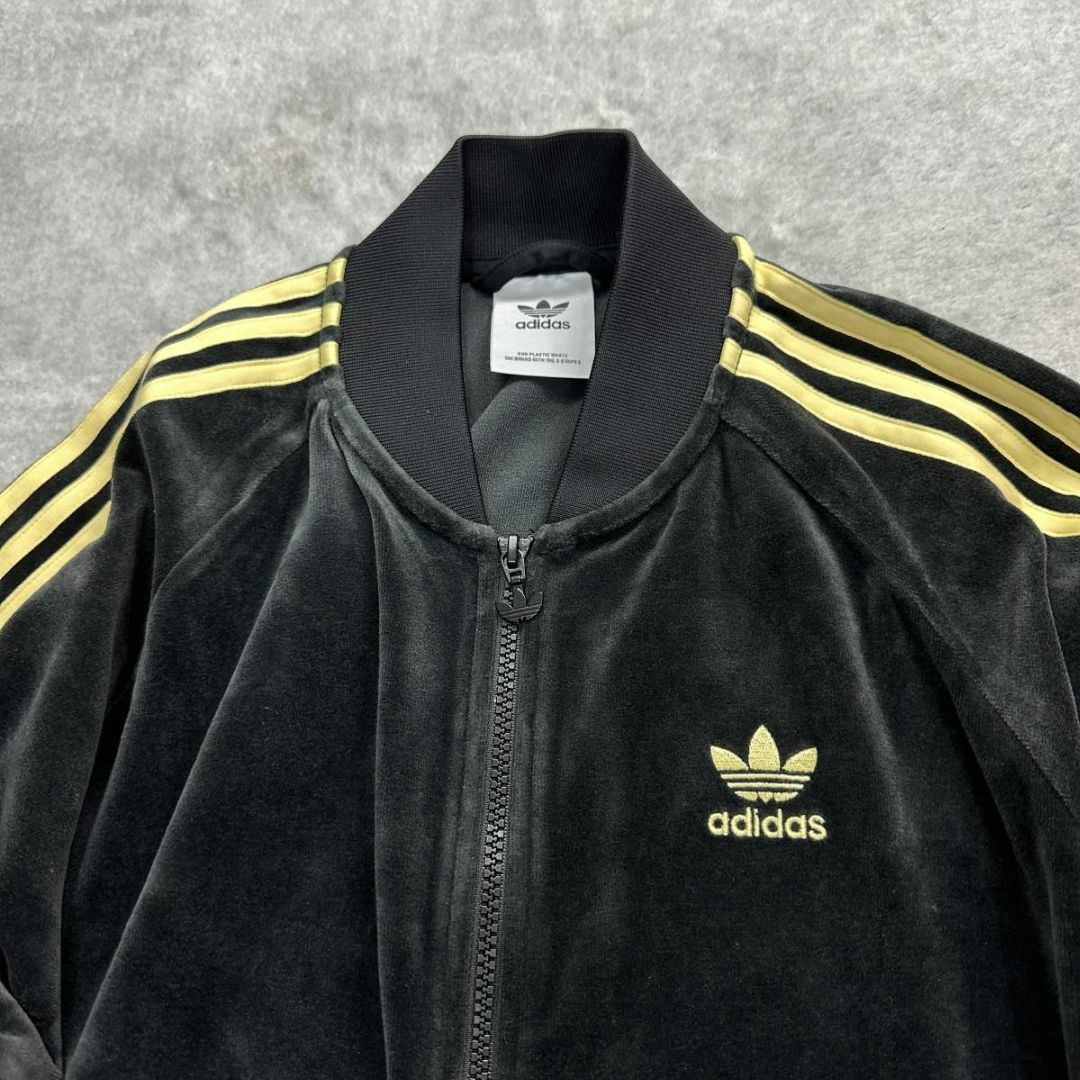 adidas(アディダス)の常田着用 新品 adidas Originals L/Mサイズ ベロア ジャージ メンズのトップス(スウェット)の商品写真