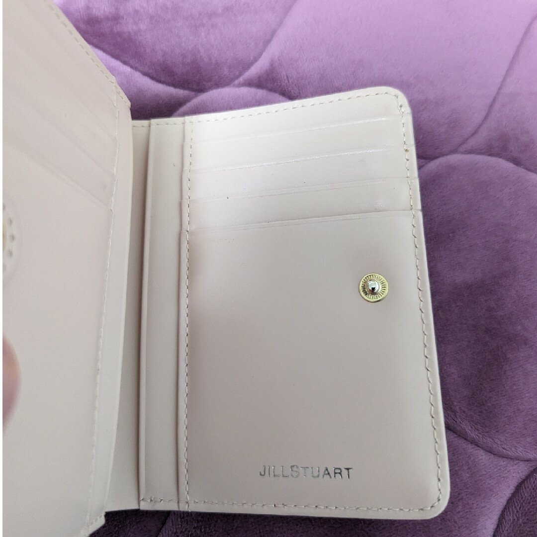 JILLSTUART(ジルスチュアート)のジルスチュアート エターナル 二つ折り がま口 財布 ピンク 美品 レディースのファッション小物(財布)の商品写真