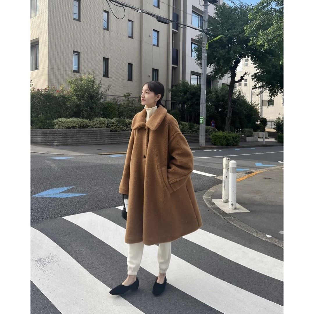 クラネ正規品❗️新品紙タグ付⭐️ボアコートVOLUME FLARE BOA COAT クラネ正規品❗️新品紙タグ付⭐️ボアコートVOLUME FLARE BOA COAT
