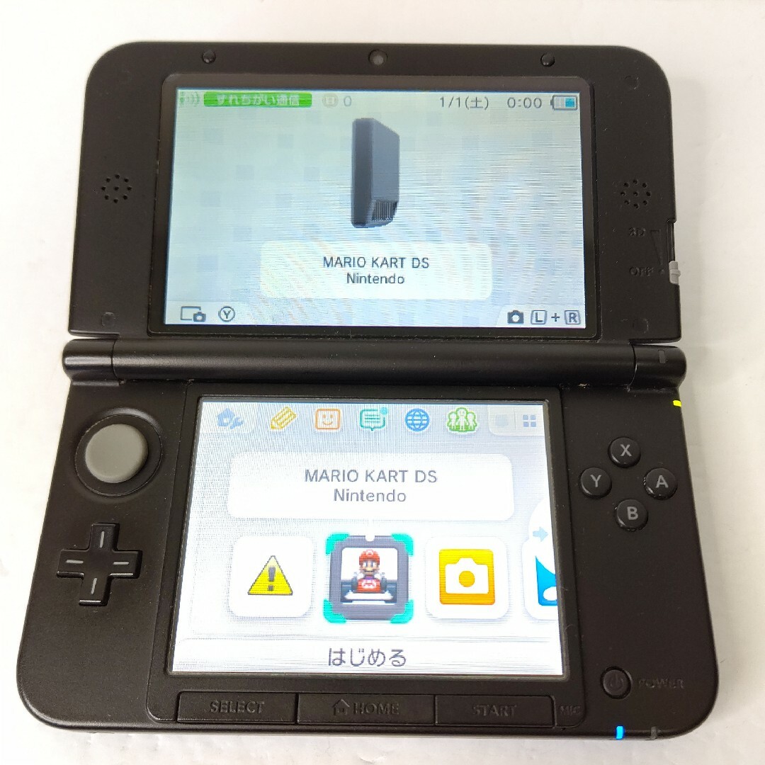 ニンテンドー3DS - Nintendo ニンテンドー3DSLL ブルーブラック 画面極